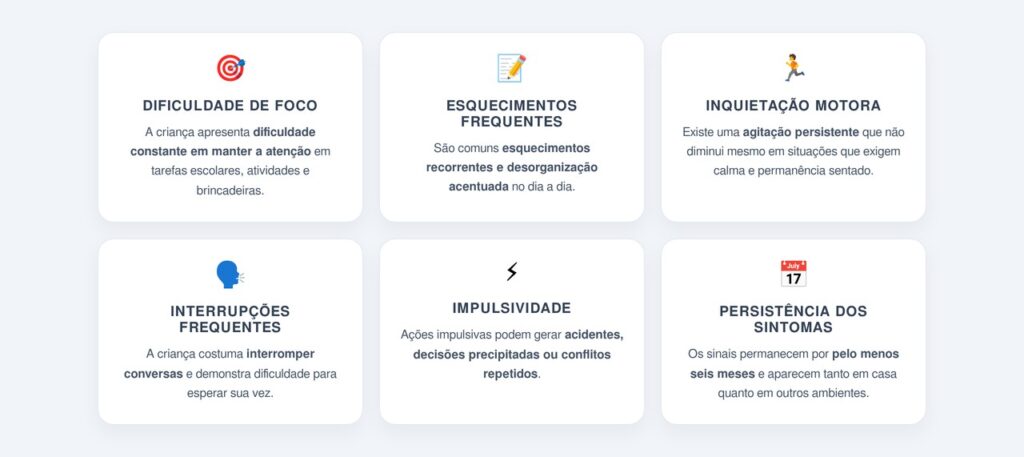 Como diferenciar TDAH de uma criança apenas agitada?