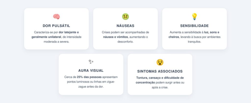 O que diferencia a enxaqueca de outras dores de cabeça?