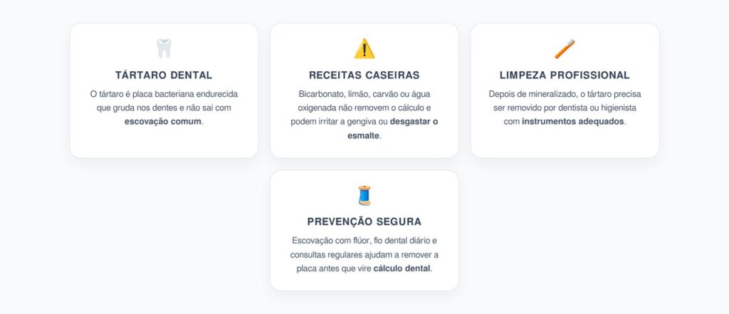 Tártaro nos Dentes: Por Que Receita Caseira Não Remove e Pode Machucar