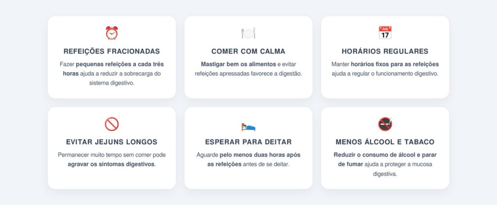 Quais hábitos simples ajudam a aliviar os sintomas?