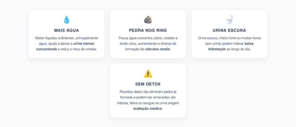 Limpar os Rins Sem Detox: O Hábito Simples que Ajuda a Prevenir Pedras
