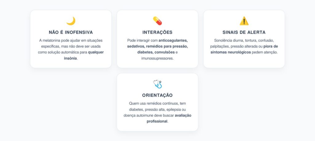Melatonina e Remédios: Interações Que Podem Passar Despercebidas