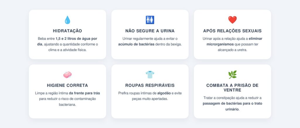 Quais hábitos protegem a bexiga no dia a dia?