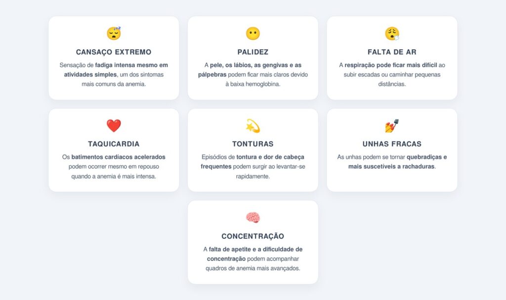 Quais sinais merecem mais atenção?