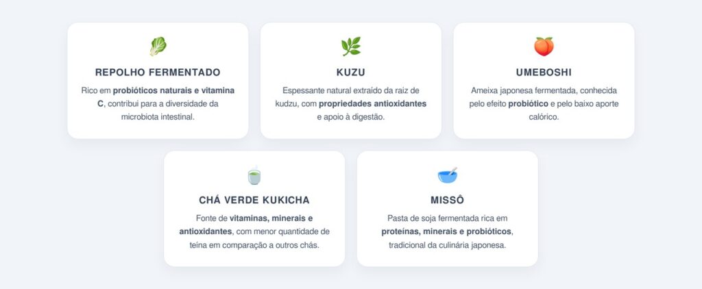 Quais são os 5 alimentos antioxidantes da dieta japonesa?