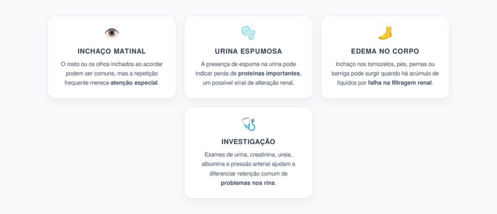 Rosto e Olhos Inchados ao Acordar: Sinais de Alerta nos Rins