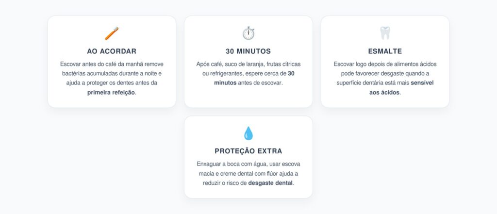 Escovar os Dentes Antes ou Depois do Café: O Intervalo que Protege o Esmalte