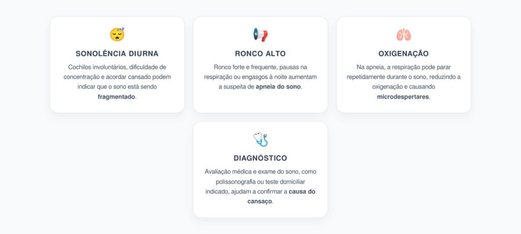 Sonolência Durante o Dia: Quando Ronco e Apneia do Sono Podem Ser a Causa