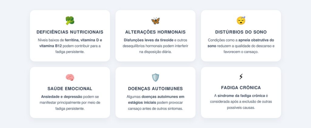 Quais causas devem ser investigadas com mais atenção?