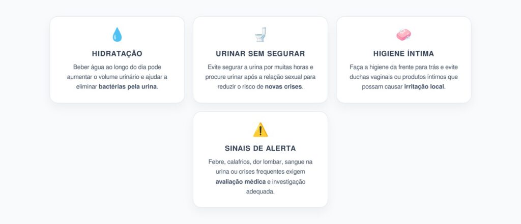 Infecção Urinária de Repetição: Hábitos Simples para Reduzir o Risco
