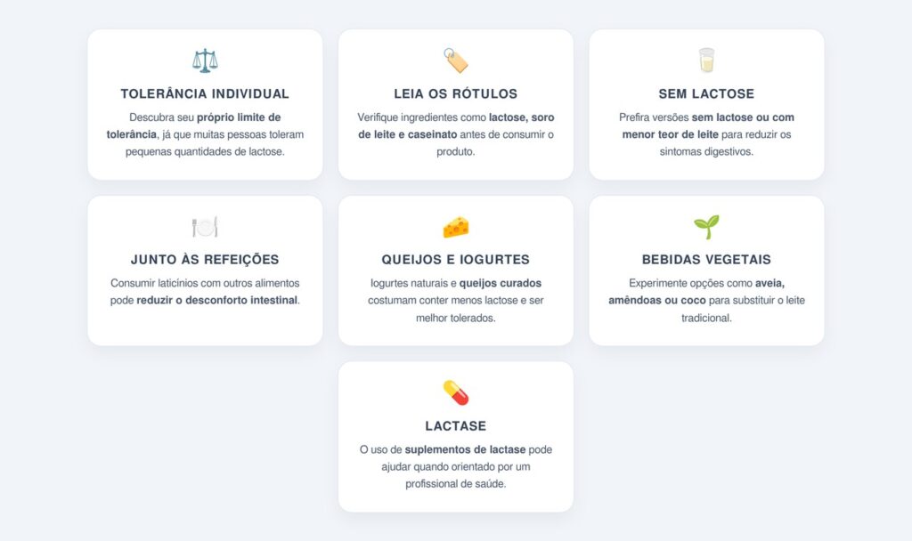 Quais recomendações ajudam no dia a dia?