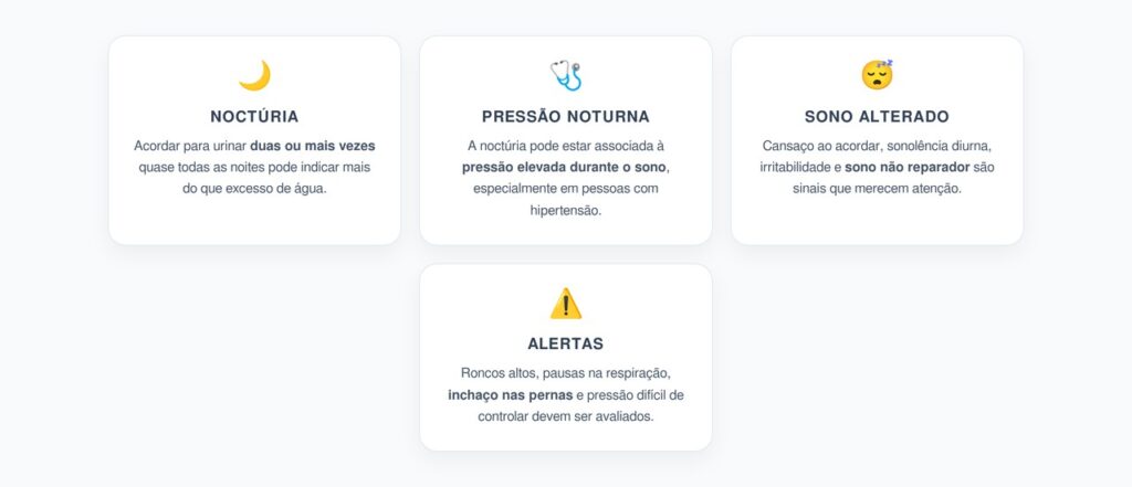 Sinais Noturnos de Pressão Alta: Quando Urinar de Madrugada Merece Atenção