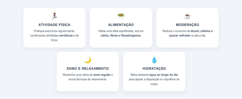 Quais hábitos ajudam a manter o bem-estar?