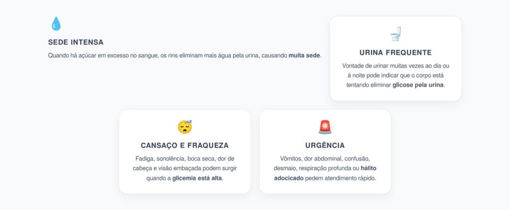 Glicose Alta: Sede, Cansaço e Urina Frequente Como Sinais de Alerta