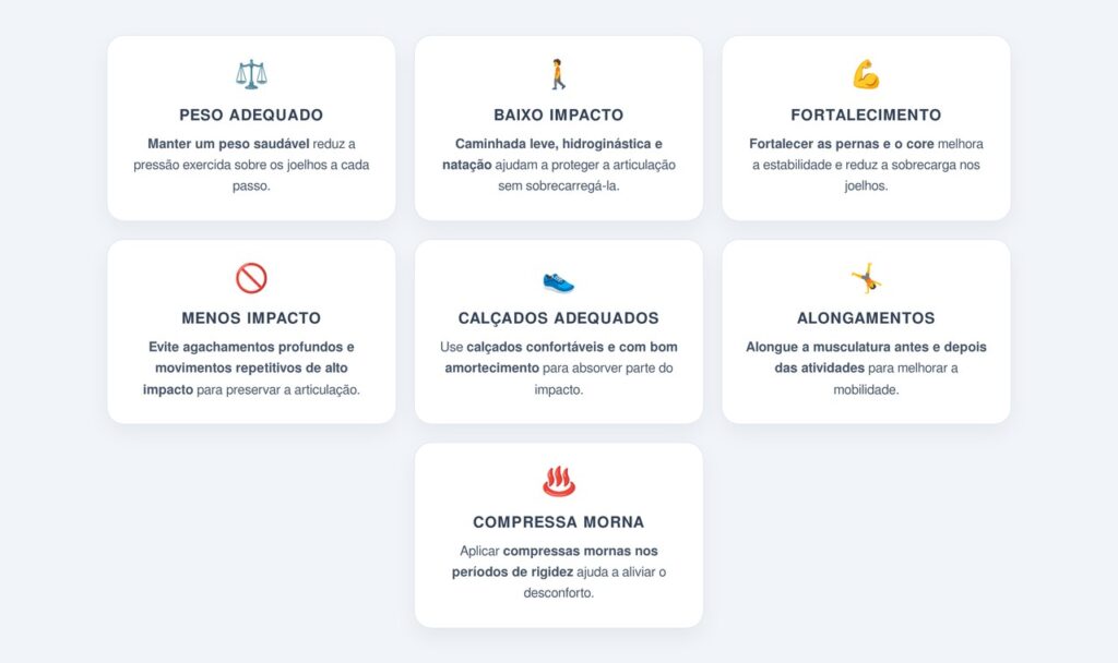 Quais hábitos ajudam a aliviar a sobrecarga?