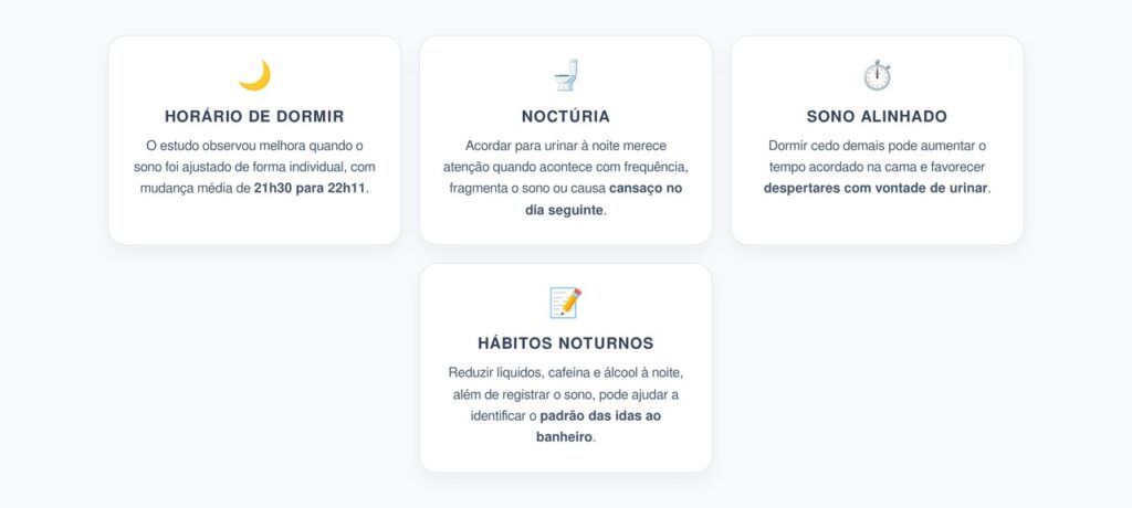 Horário de Dormir e Noctúria: Como Reduzir Idas ao Banheiro à Noite