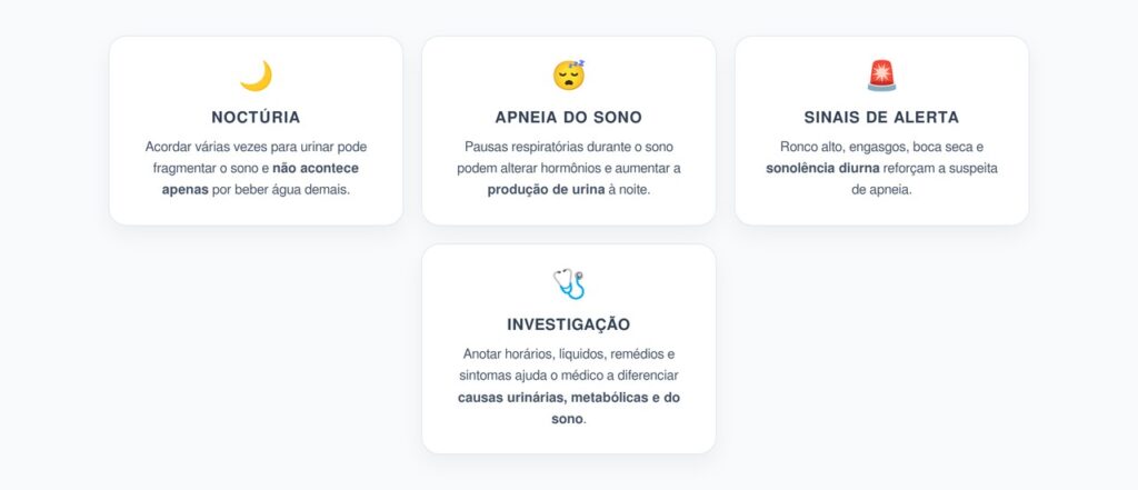 Noctúria e Apneia do Sono: O Sinal Noturno Que Muita Gente Ignora