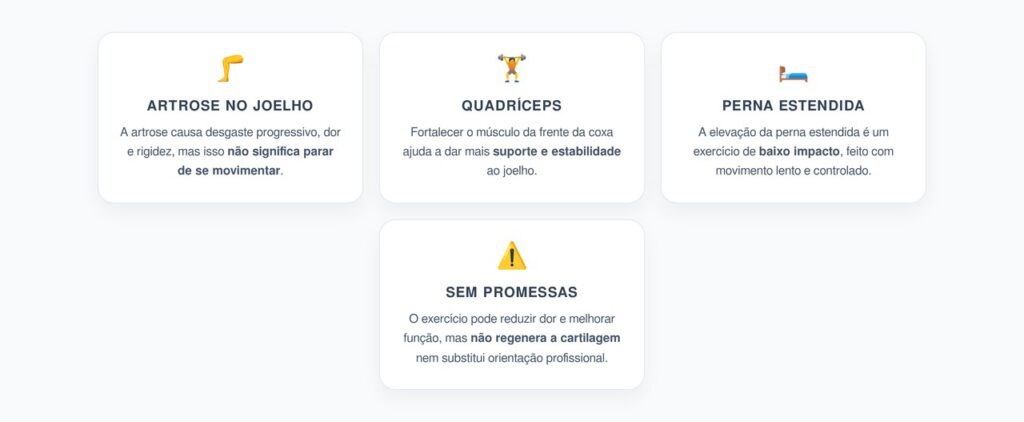 Artrose no Joelho: O Exercício de Baixo Impacto Que Ajuda na Estabilidade