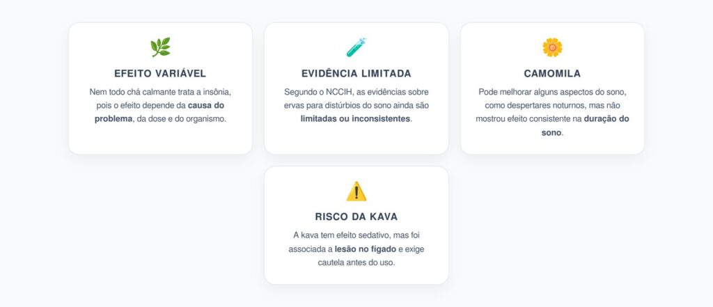 Chá Para Insônia: Alertas Sobre Valeriana, Camomila e Kava