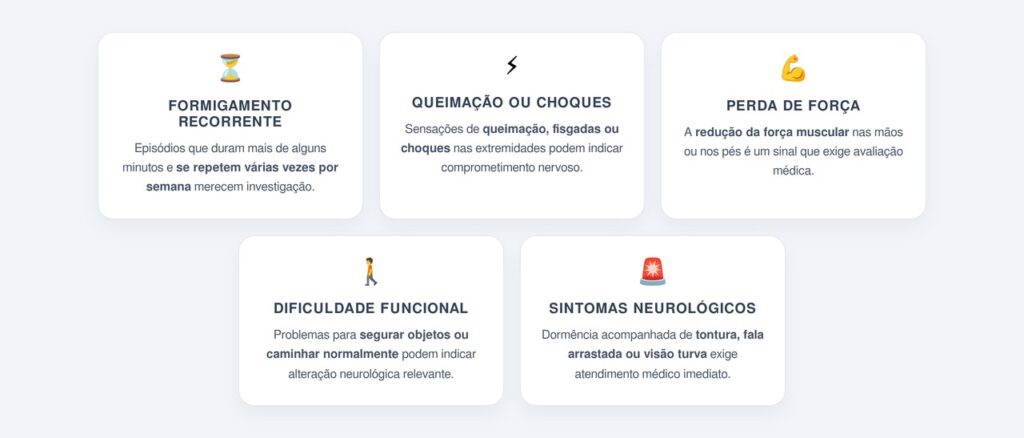 Quais sintomas merecem atenção imediata?