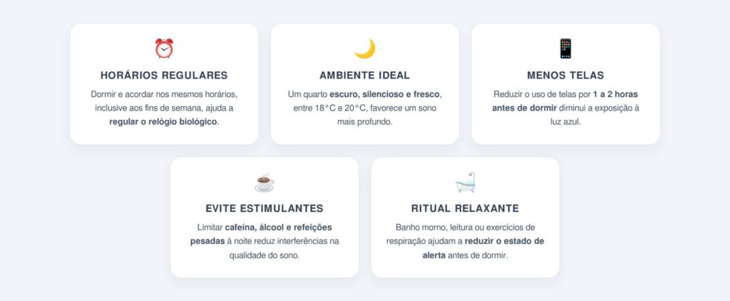 Quais hábitos ajudam o corpo a voltar a dormir bem?
