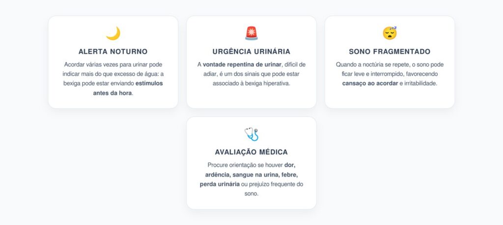 Urinar à Noite: Sinais de Bexiga Hiperativa Que Podem Interromper o Sono