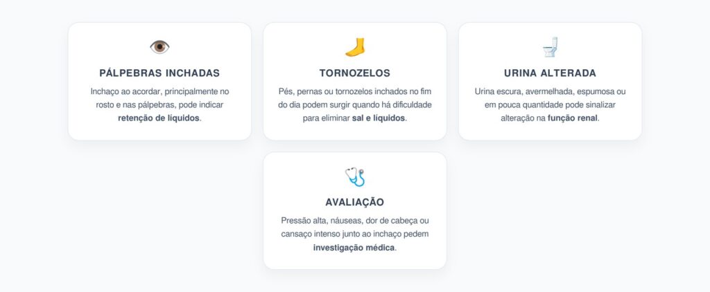 Pálpebras e Tornozelos Inchados ao Acordar: Sinais de Alerta nos Rins