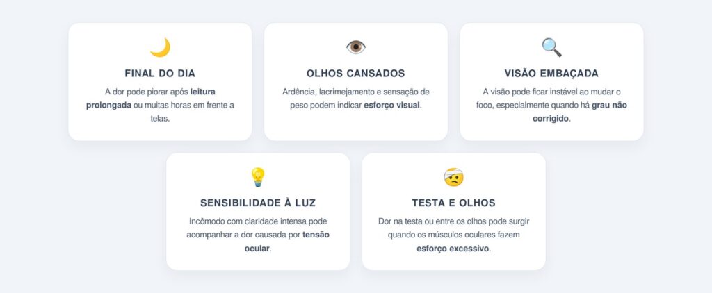 Como problemas de visão podem provocar dor de cabeça?