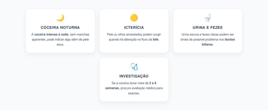 Coceira Sem Manchas: Sinais de Alerta nos Ductos Biliares