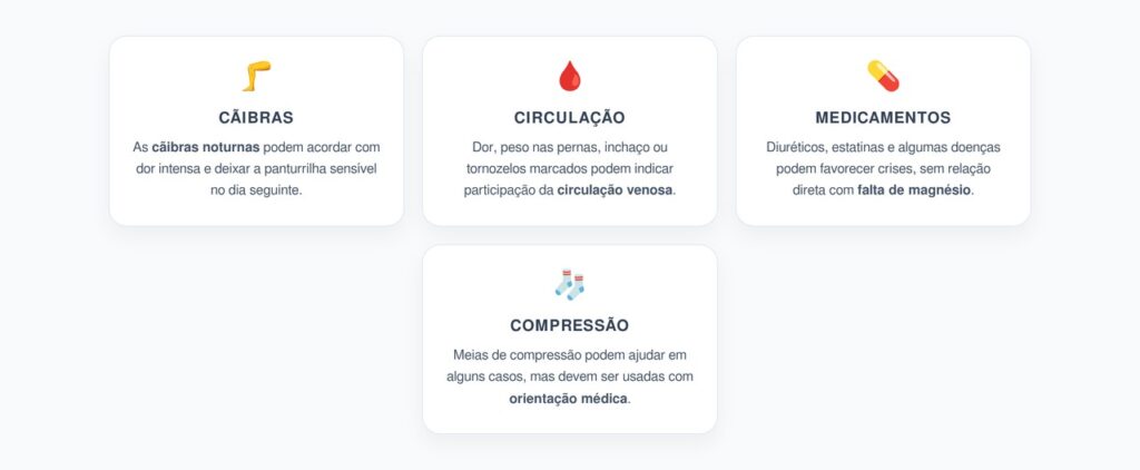 Cãibras Noturnas nas Pernas: Quando Não É Só Falta de Água ou Magnésio