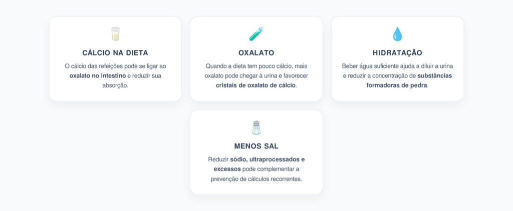 Cálcio e Pedra nos Rins: Por Que Cortar Leite Nem Sempre Ajuda