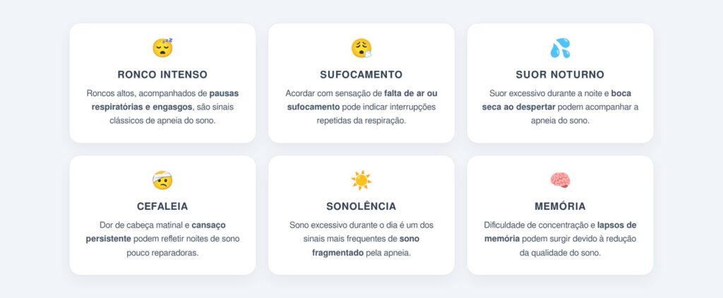 Quais sinais ajudam a identificar o problema?