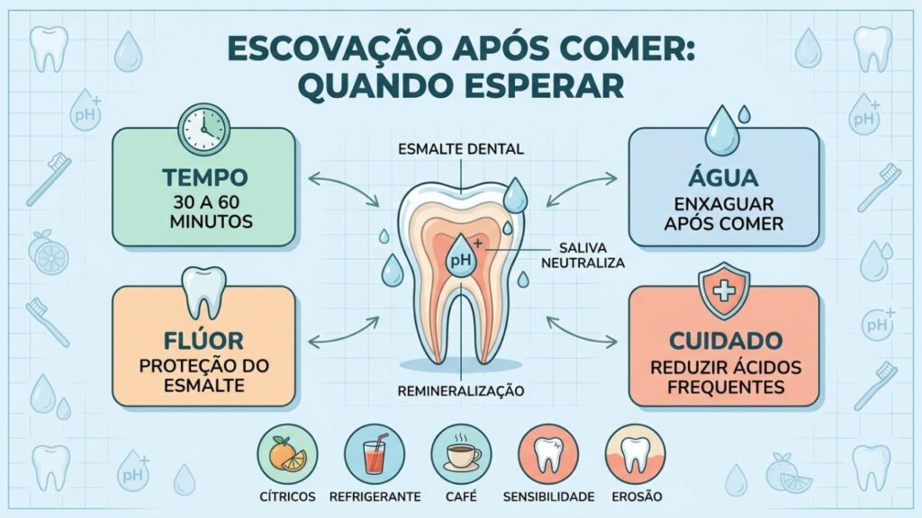Água, saliva, flúor e escova macia reduzem desgaste dental.