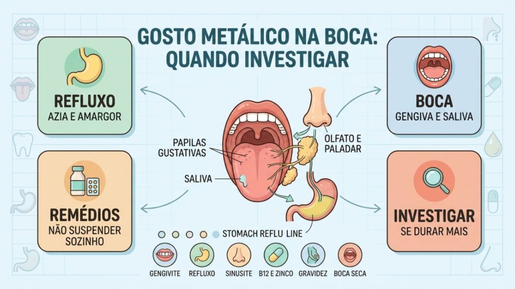 Refluxo, gengiva, remédios e investigação orientam as principais causas.