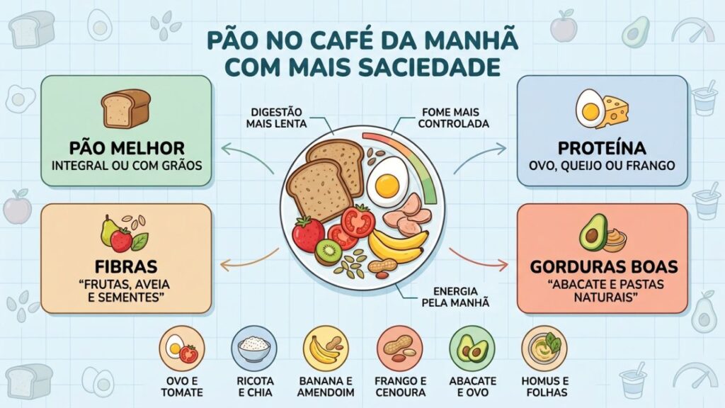 Seis combinações tornam o pão mais completo e saciante.