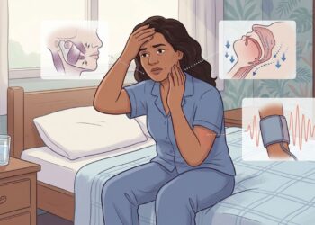 Acordar com dor de cabeça nem sempre é sono ruim e pode envolver bruxismo ou apneia