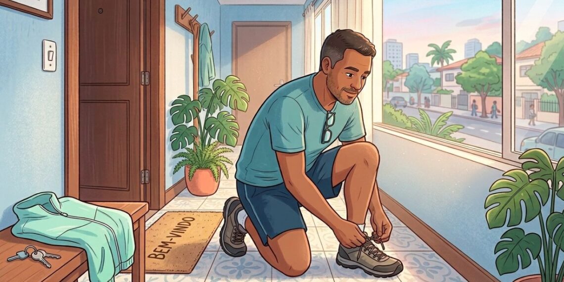 Caminhar de manhã ou à noite, qual horário traz mais benefícios?