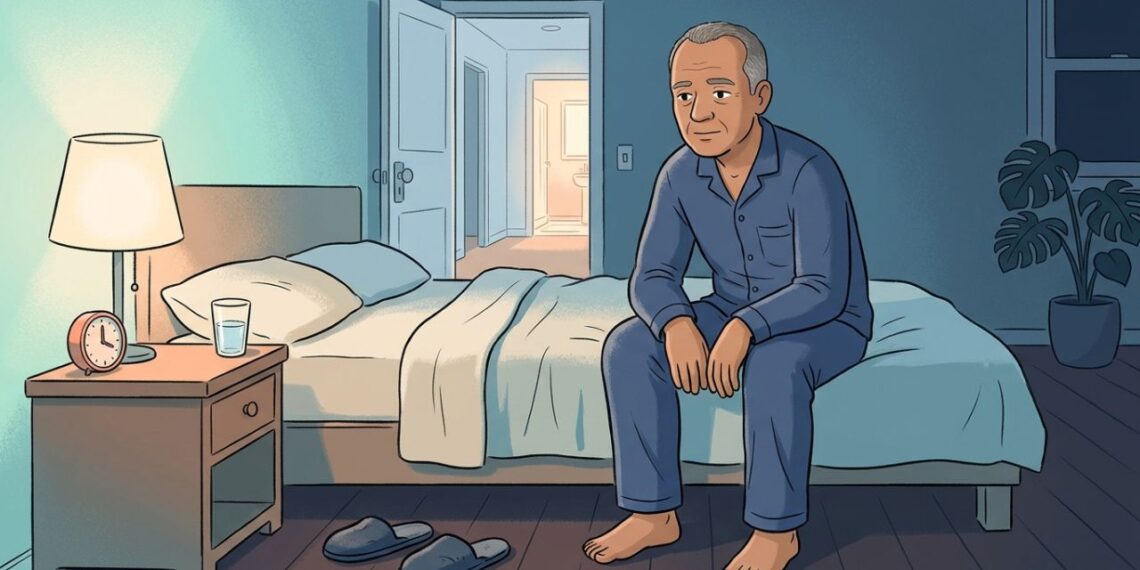 Acordar várias vezes para urinar não é só excesso de água antes de dormir