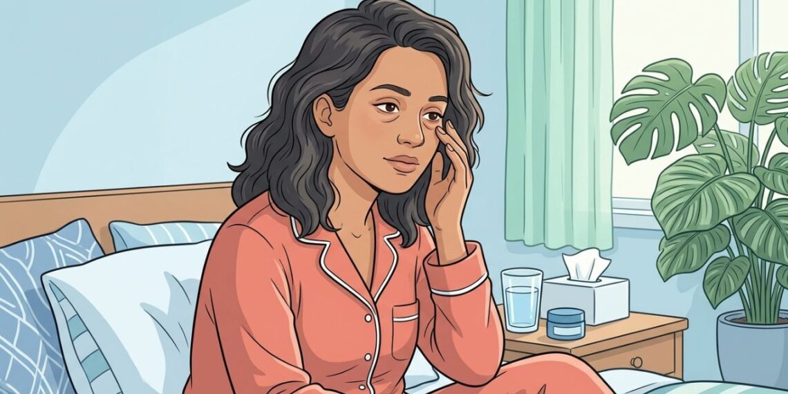 Acordar com olhos inchados pode ter relação com sono, alergia ou retenção de líquidos