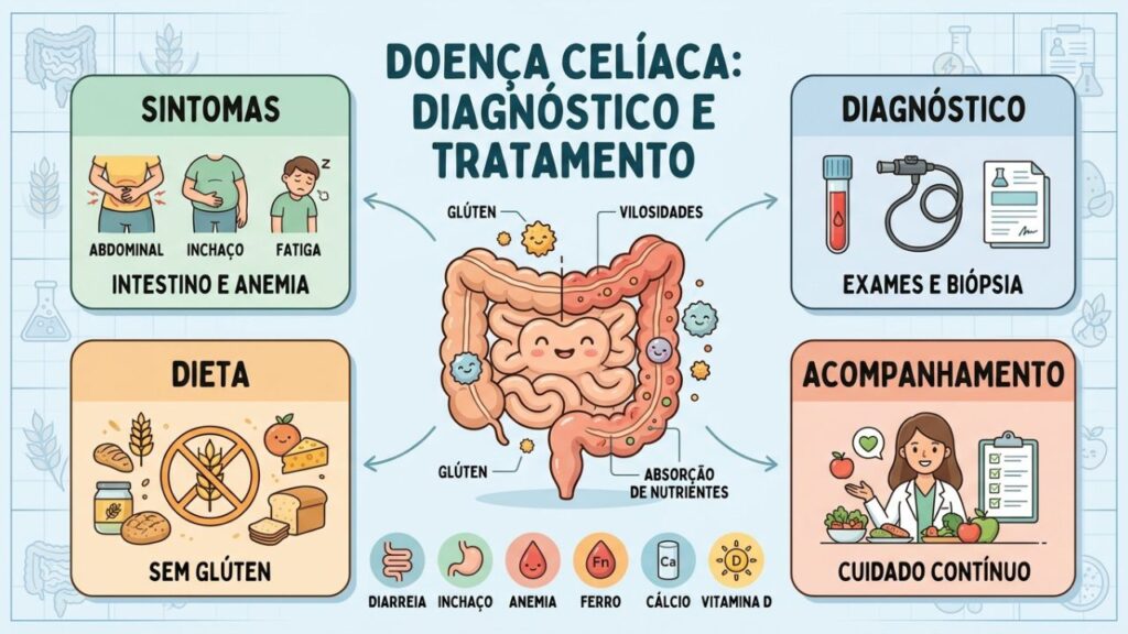 Diagnóstico precoce e dieta sem glúten controlam a doença celíaca com segurança.