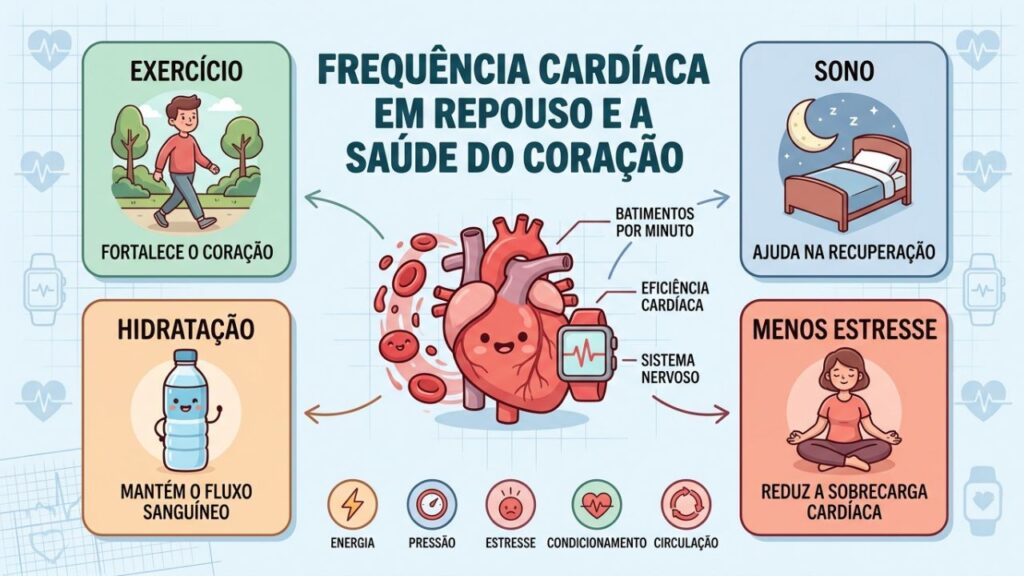 Quatro hábitos ajudam a manter batimentos saudáveis e proteger o coração.