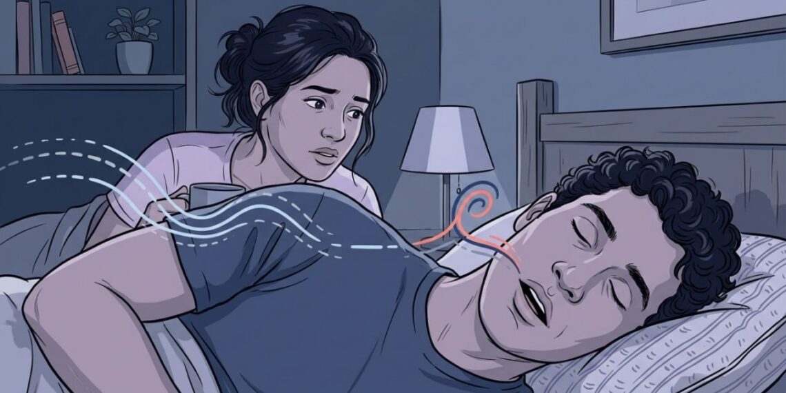 Acordar com o coração acelerado à noite nem sempre significa pesadelo: às vezes é sinal de queda na respiração durante o sono