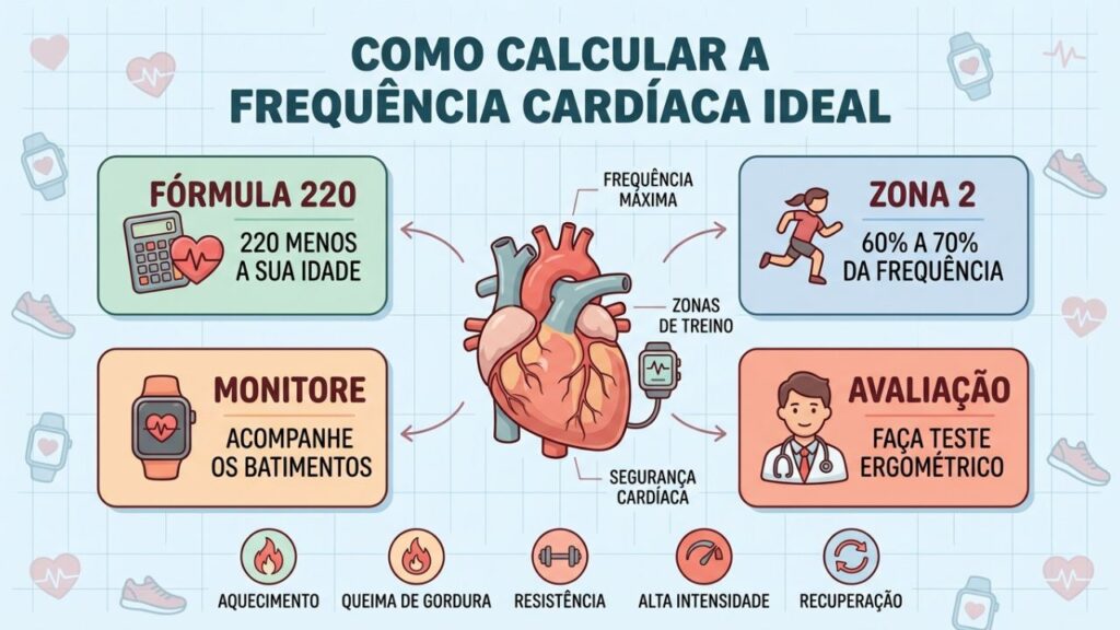 Quatro pilares ajudam a usar a frequência cardíaca de forma segura.