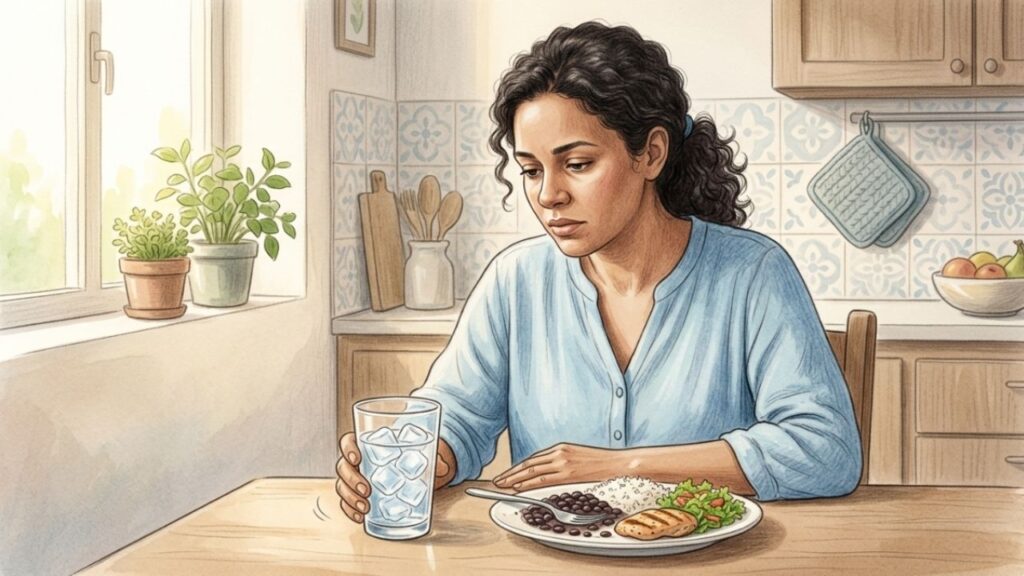 A síndrome de pica, também chamada de alotriofagia ou picamalácia, é o desejo persistente de ingerir substâncias que não são alimentos, como terra, gelo, giz, papel, sabão ou argila.