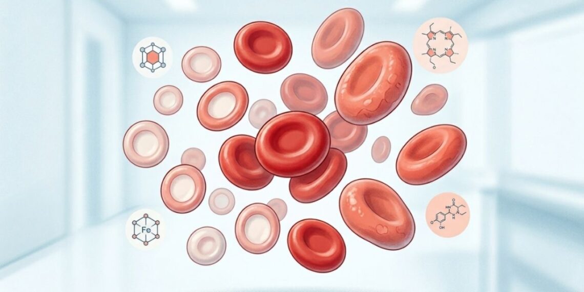 A anemia não se deve apenas à falta de ferro: deficiências de B12 e ácido fólico também causam