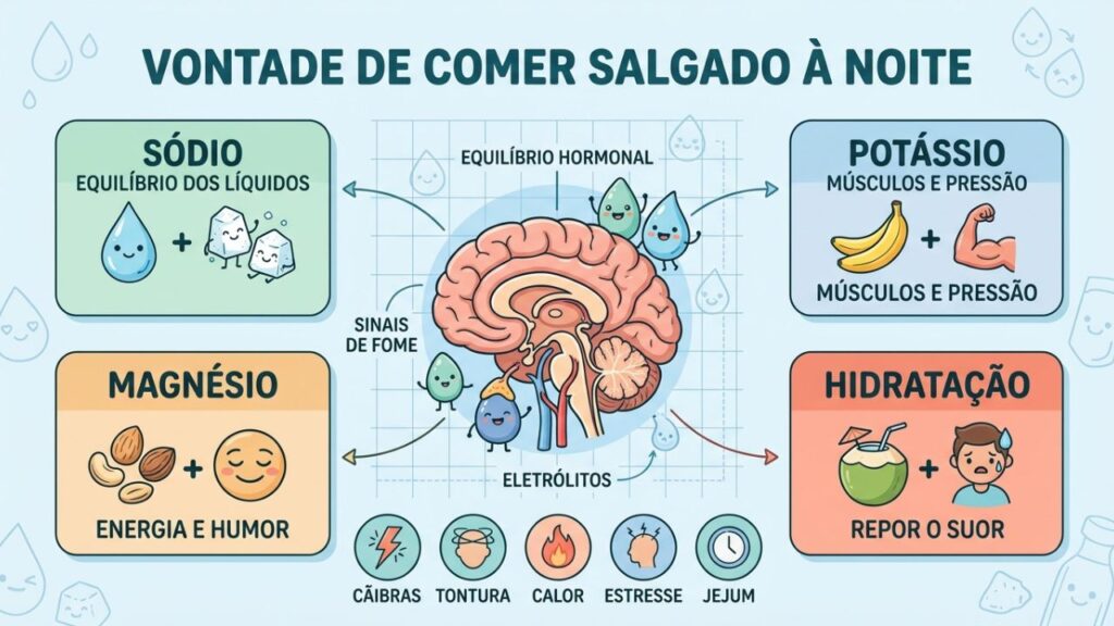 Quatro pilares ajudam a entender a origem da vontade por salgados.