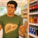 O acúmulo de gordura no fígado nem sempre se deve ao álcool — mas sim ao excesso de frutose e açúcar de bebidas industrializadas