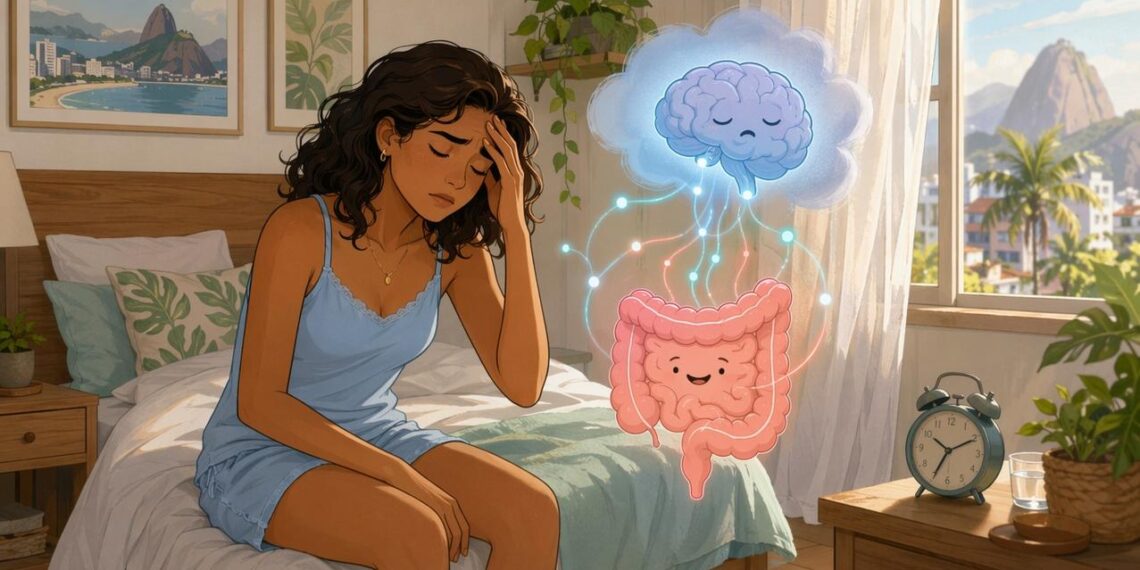 O Cansaco Cronico Pela Manha Nao Se Deve Apenas A Falta De Sono Mas Sim A Neuroinflamacao Causada Pelo Desequilibrio Silencioso No Microbioma Intestinal