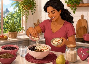 O colesterol alto não se deve apenas à gordura dos alimentos, mas sim ao baixo consumo diário de fibras solúveis