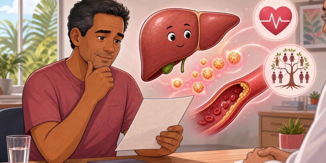 O colesterol alto nem sempre vem só da alimentação, mas sim da produção do próprio fígado e de fatores genéticos